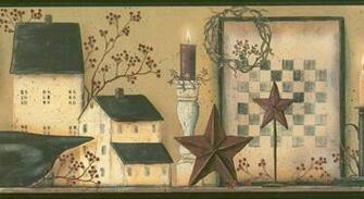 Primitive Wallpaper Borders Grasscloth