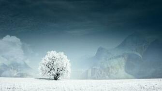 Infrared Landscape Wallpaper Top