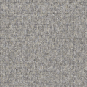 Faux Grasscloth Weave Grey Vinyl Wallpaper
