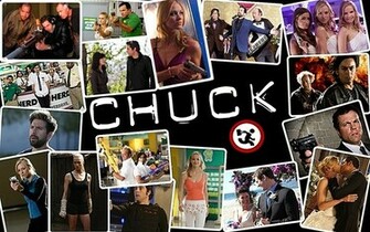 Chuck Adam Baldwin Zachary Levi Tv Series Wallpaper