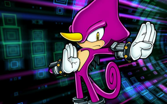 Espio The Chameleon Sonic Hedgehog Wallpaper