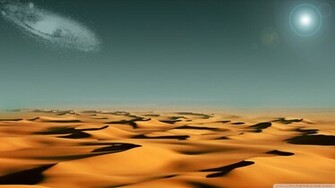 Alien Desert Wallpaper