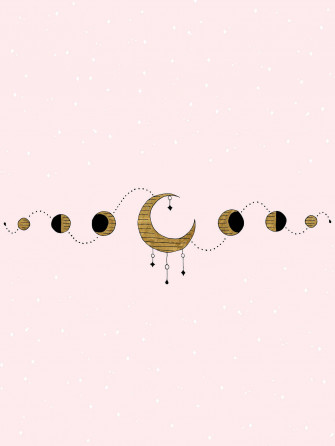 Moon Phases Wallpaper