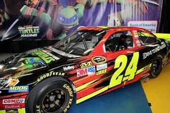 Picture Awesome Teenage Mutant Turtles Scheme On Jeff Gordon S Car