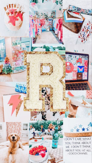 Personalized Preppy Wallpaper Made By Me