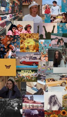 Custom Aesthetic Collage Wallpaper