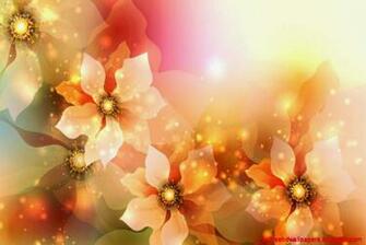 3d Glowing Flower Wallpaper Full HD