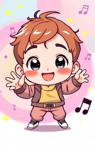 Jungkook Chibi Wallpaper