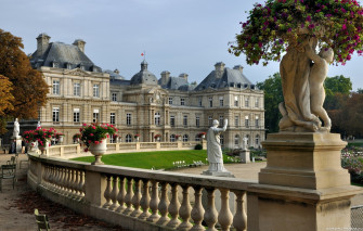 Wallpaper Trees Flowers Park Castle France Image For Desktop