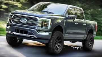 Ford F Rendering Gives New Pickup An Attractive Nose Job