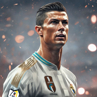 Ronaldo At Real Madrid Playground