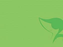 Minimalistic Clefairy Pokemon Desktop Background