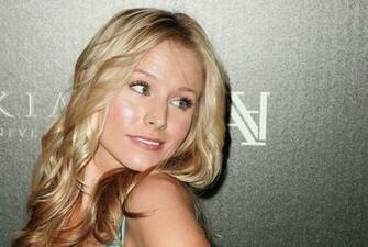 American Actress Kristen Bell Wallpaper