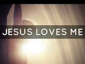 Jesus Loves Me Wallpaper