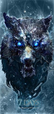 Summer By Ertacaltinoz Wolf Artwork