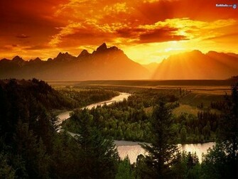 Sunsets Mother Nature Wallpaper