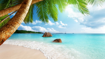 Cool Beach Background Wallpaper