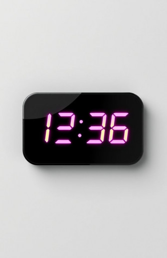 Digital Clock Wallpaper