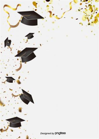 Ruban De Chapeau Graduation Fond Heureux Hat