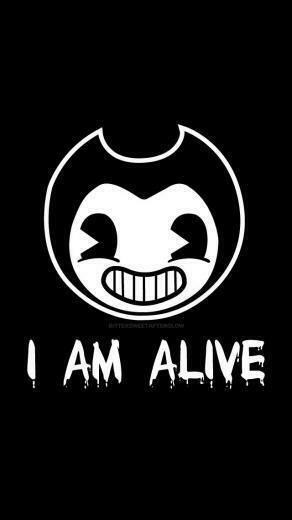 Stay Determined Bendy Phone Wallpaper Fell To Use This