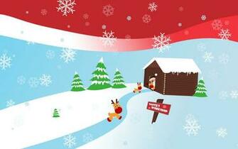 Santa S Workshop Wallpaper