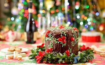 Cake Chocolate Food Holiday Winter Christmas New Year