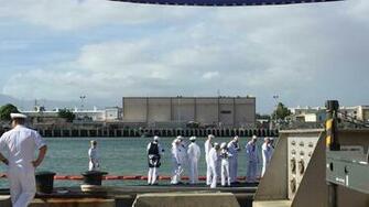 Uss Illinois Arrives At Pearl Harbor Uso Hawaii