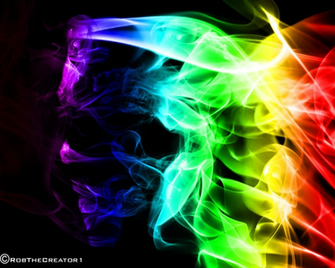 Cool Rainbow Smoke Pictures Desktop Background