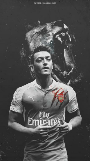 Mesut Ozil Lion By Lagvilava