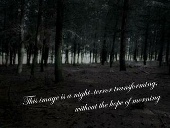Blur By Thrice Say It Out Loud Dark Forest Art