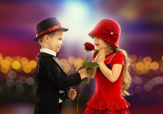 Handsome Boy Proposing Charming Girl HD Wallpaper Rocks Love