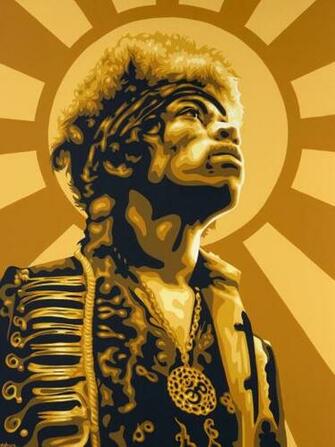 Jimi Hendrix Wall Mural Photo Wallpaper Jimmy