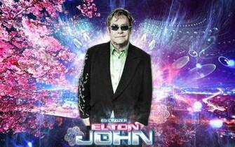 Elton John Rock Pop Glam Classic Piano Wallpaper