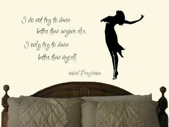 Dancing Vinyl Decal Uk Seller Contemporary Wallpaper By Luulla