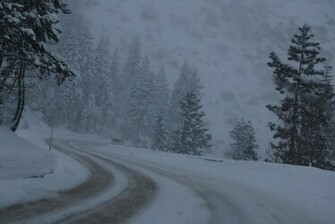 Snow Storm Wallpaper