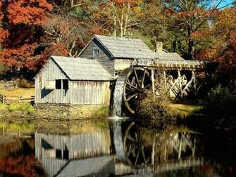 Watermill Wallpaper The