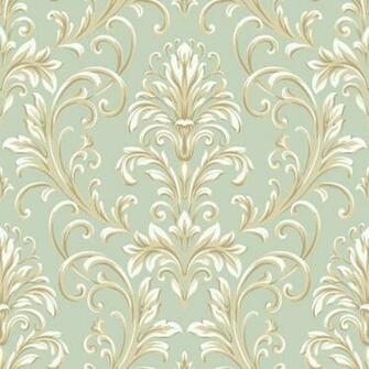 Green Damask Wallpaper Weddingdressin