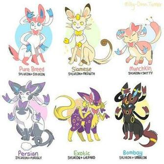 Sylveon Variations Cross Breed Pokem