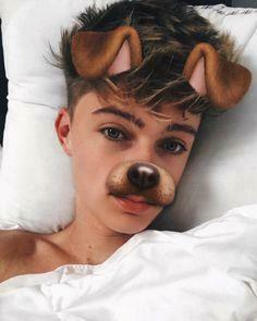 Over Slept Abit Harvey Handsome