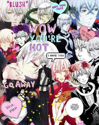 Amber On Anime Collage Black Butler