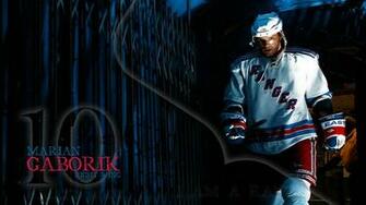 New York Rangers Marian Gaborik Large Admin HD Wallpaper