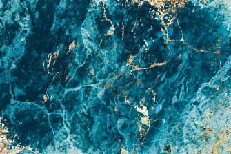 Blue And Gold Marble Textured Background Image By Rawpixel