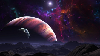 Space Planet Galaxy Planets Star Stars Univers Wallpaper HD