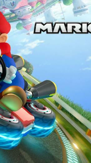 Mario Kart Arcade Racing iPhone Standard Wallpaper