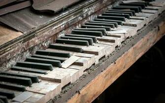Old Piano Keys Keyboards Background Wallpaper For Your