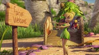 Fairies Welcome Pixie Hollow Wallpaper
