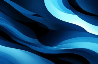 Dark Blue Abstract Wallpaper