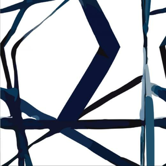 Geometric Lines Navy And White Wallpaper Png