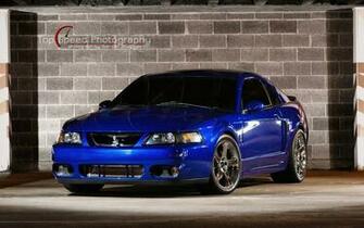 Blue Ford Mustang Svt Cobra Wallpaper