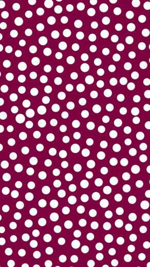 Polka Dots With Red Background Wallpaper iPhone